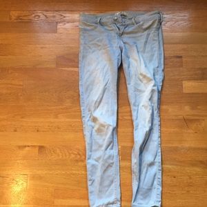 light wash jeans